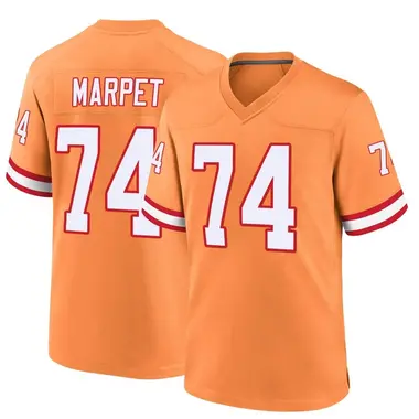 Markees Watts Men's Nike Pewter Tampa Bay Buccaneers Alternate Custom Game Jersey Size: Medium