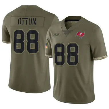 Cade Otton Men's Nike White Tampa Bay Buccaneers Vapor Elite Custom Jersey