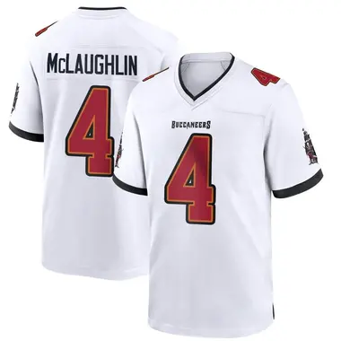 Men's Nike Tampa Bay Buccaneers Chase McLaughlin Jersey - White Game