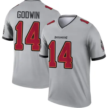 Tampa Bay Buccaneers #14 Chris Godwin Throwback Vapor Fuse Limited Jersey -  Orange - Bluefink