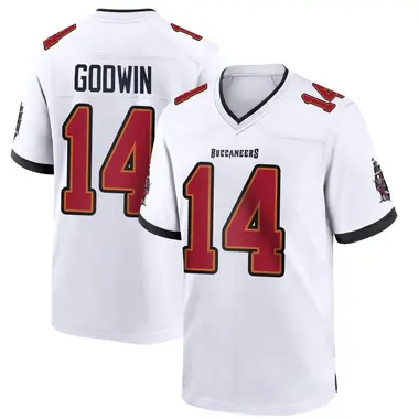 Nike Men Tampa Bay Buccaneers Chris GODWIN #14 Red Triple Stitched Jersey-XLarge