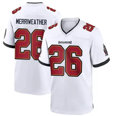 Men's Nike Tampa Bay Buccaneers Kaevon Merriweather Jersey - White Game