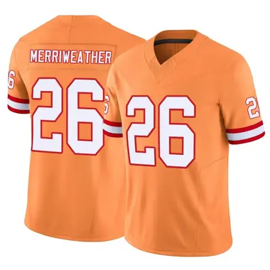 Men's Nike Tampa Bay Buccaneers Kaevon Merriweather Vapor F.U.S.E. Jersey - Orange Limited