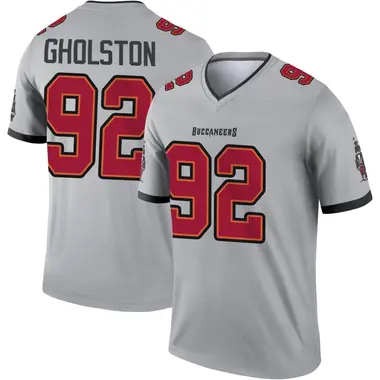 Youth Nike Tampa Bay Buccaneers William Gholston Inverted Jersey - Gray Legend